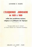 L'Éloquence judiciaire de 1620 à 1660