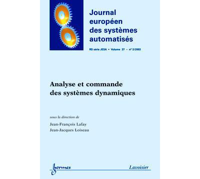 Analyse et commande des systemes dynamiques