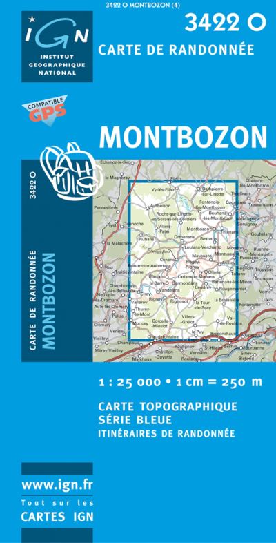 Montbozon 1:25 000