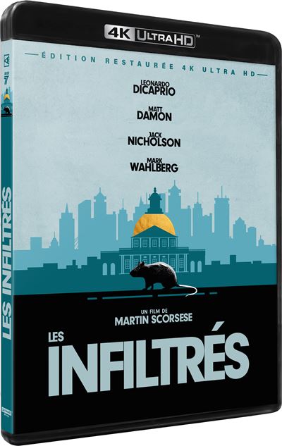 Les infiltrés en 4K Ultra HD, Blu-ray