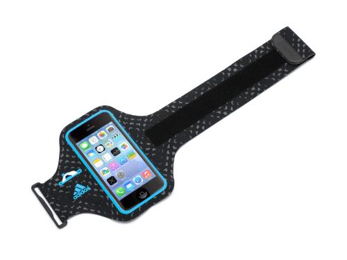 Brassard Adidas pour iPhone 5 Noir et Bleu