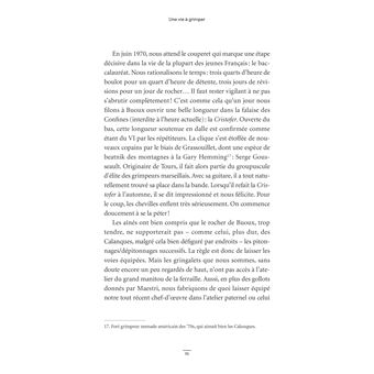Une vie à grimper