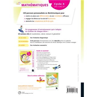 POP - Maths Cycle 3 Ed. 2019 - livre de l'élève