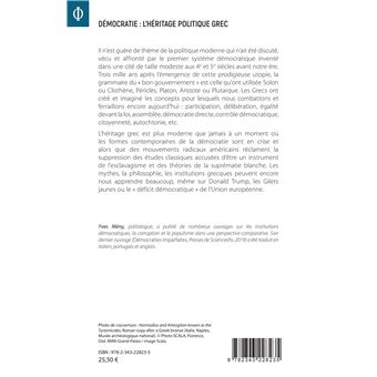 Démocratie : l'héritage politique grec