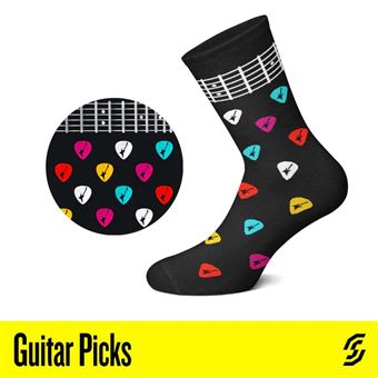 Chaussettes Stereo Socks Guitar Picks