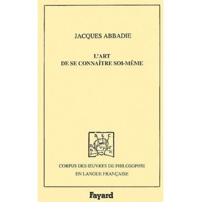 L'Art de se connaître soi-même, 1692 - Jacques Abbadie - relié