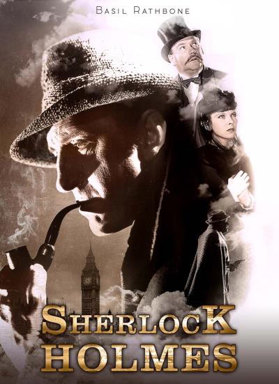 Coffret Sherlock Holmes Basil Rathbone 4 Films DVD