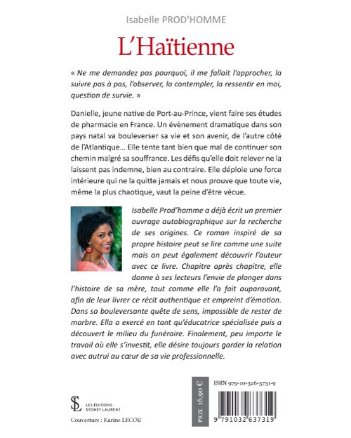 L’Haïtienne - broché - Isabelle Prod'homme - Achat Livre | fnac