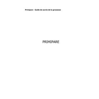 Primipare