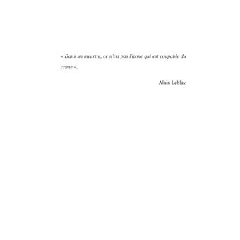 Le sixième commandement