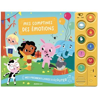 Mes premiers livres à écouter - mes comptines des émotions