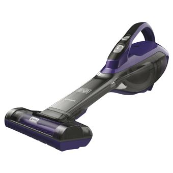 BLACK+DECKER DVA325JP07 - Aspirateur - Aspirateur à main - sans sac - sans fil - titane/violet - 1