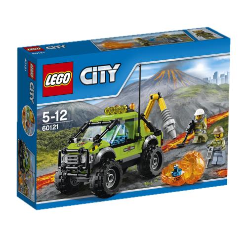 LEGO® City 60121 Le camion d'exploration du volcan