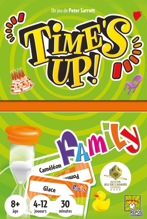 ASMODEE Jeu Time's up Family pas cher 