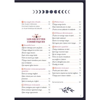 Recettes de beauté magiques. Créez votre rituel de beauté en harmonie avec les cycles lunaires