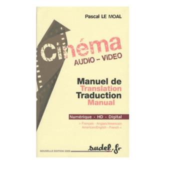 Cinéma audio vidéo : manuel de traduction lexical et thématique - 1