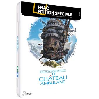 Le Chateau Ambulant Boitier Metal Exclusivite Fnac Combo Blu Ray Dvd Hayao Miyazaki Blu Ray Achat Prix Fnac