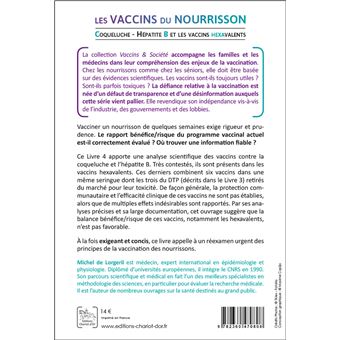 Les vaccins du nourrisson - Coqueluche - Hépatite B et les vaccins hexavalents