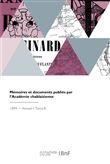Mémoires et documents publiés par l'Académie chablaisienne