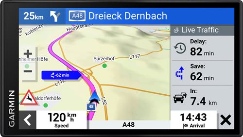 Garmin DriveSmart 66 - Navigateur GPS - automobile 6 grand écran