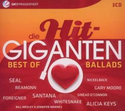 Die Hit Giganten : Best of ballads - 3 CD
