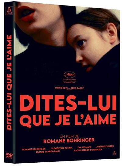 Dites-lui que je l'aime en DVD