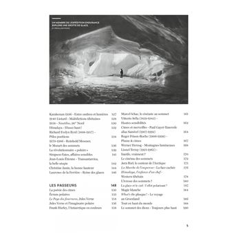 Une histoire de l'exploration neiges et glaces