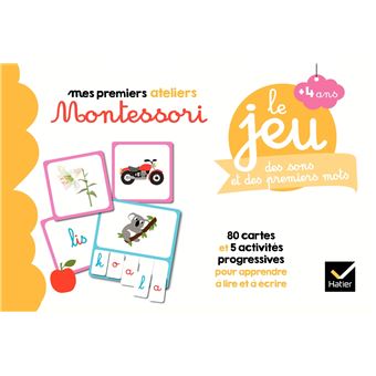 Le jeu Montessori des sons et des premiers mots - Boîte ou accessoire -  Sophie Tovagliari, Isabelle Chauvet - Achat Livre