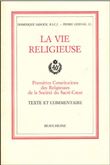La vie religieuse
