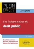 Les indispensables du droit public - 2e édition