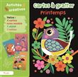 Cartes à gratter printemps