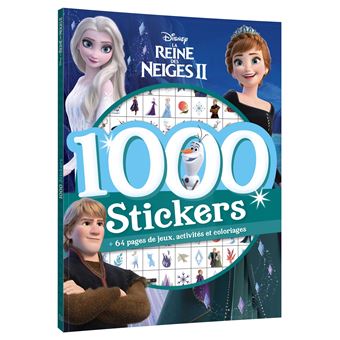 LA REINE DES NEIGES - 1000 stickers - Disney