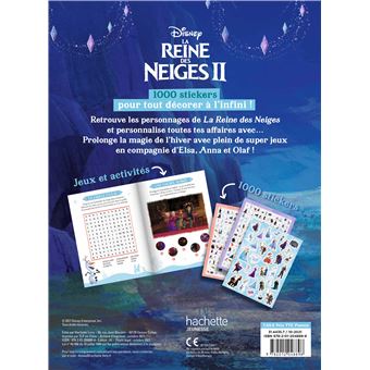 LA REINE DES NEIGES - 1000 stickers - Disney