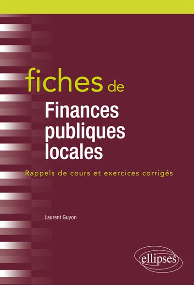 Finances publiques locales