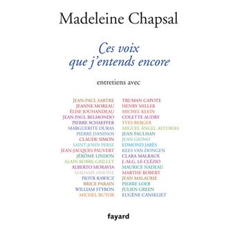 Ces voix que j'entends encore - 1
