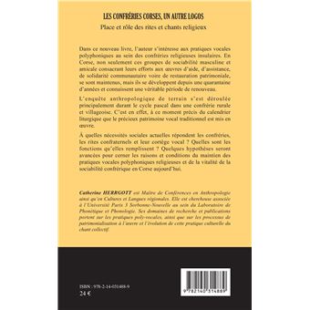 Les Confréries corses, un autre logos