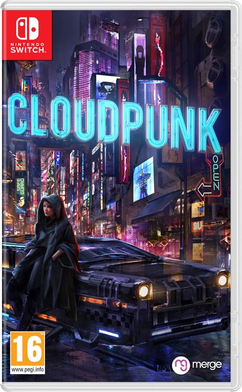 Pochette avant du jeu Cloudpunk Nintendo Switch