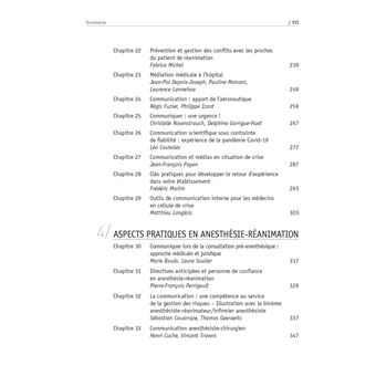 Communiquer en anesthésie-réanimation et médecine péri-opératoire