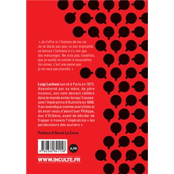 Luigi Lucheni, l'anarchiste qui tua Sissi