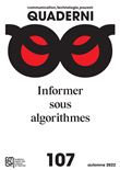 Quaderni, Communication, technologie, pouvoir, Inormer sous algorithmes