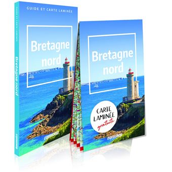 Bretagne nord (guide et carte laminée)