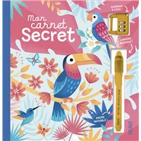 Mon carnet top secret - coffret avec stylo magique (Contenant (sac,  pochette, coffret) 2022), de Estelle Tchatcha