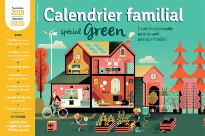Calendrier familial special green