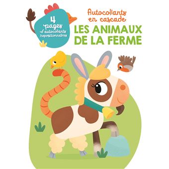 Les animaux de la ferme Autocollants