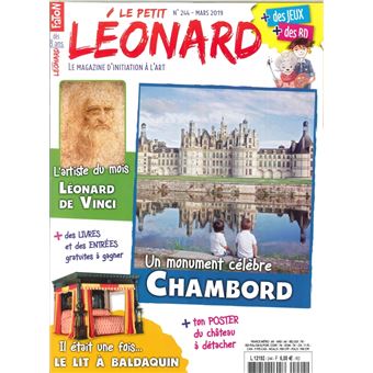 Le Petit Léonard N°244 Le château de Chambord - mars 2019