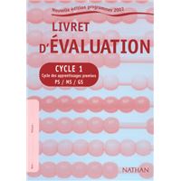 Livret evaluation cycle 1 eleve ed 2002