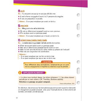 Mon Année Brevet Les 200 fiches Brevet 3e