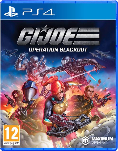 Pochette avant du jeu G.I. Joe: Operation Blackout PS4