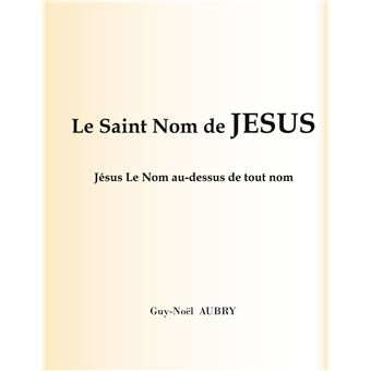 Le Saint Nom de Jésus