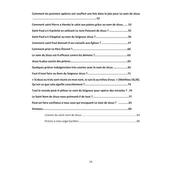 Le Saint Nom de Jésus